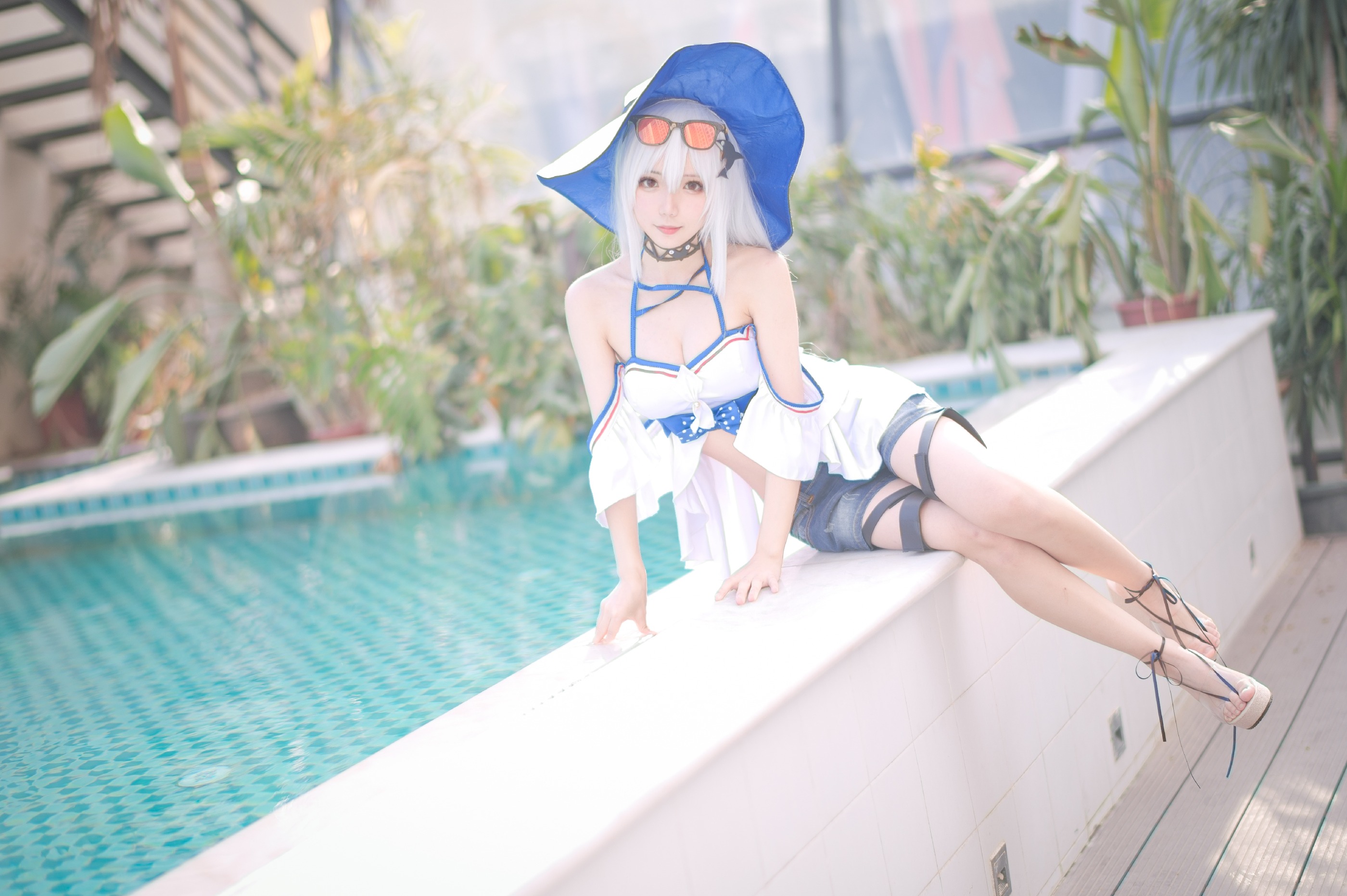 图片[1]-花柒Hana – NO.023 斯卡蒂泳装[17P]-XikXak